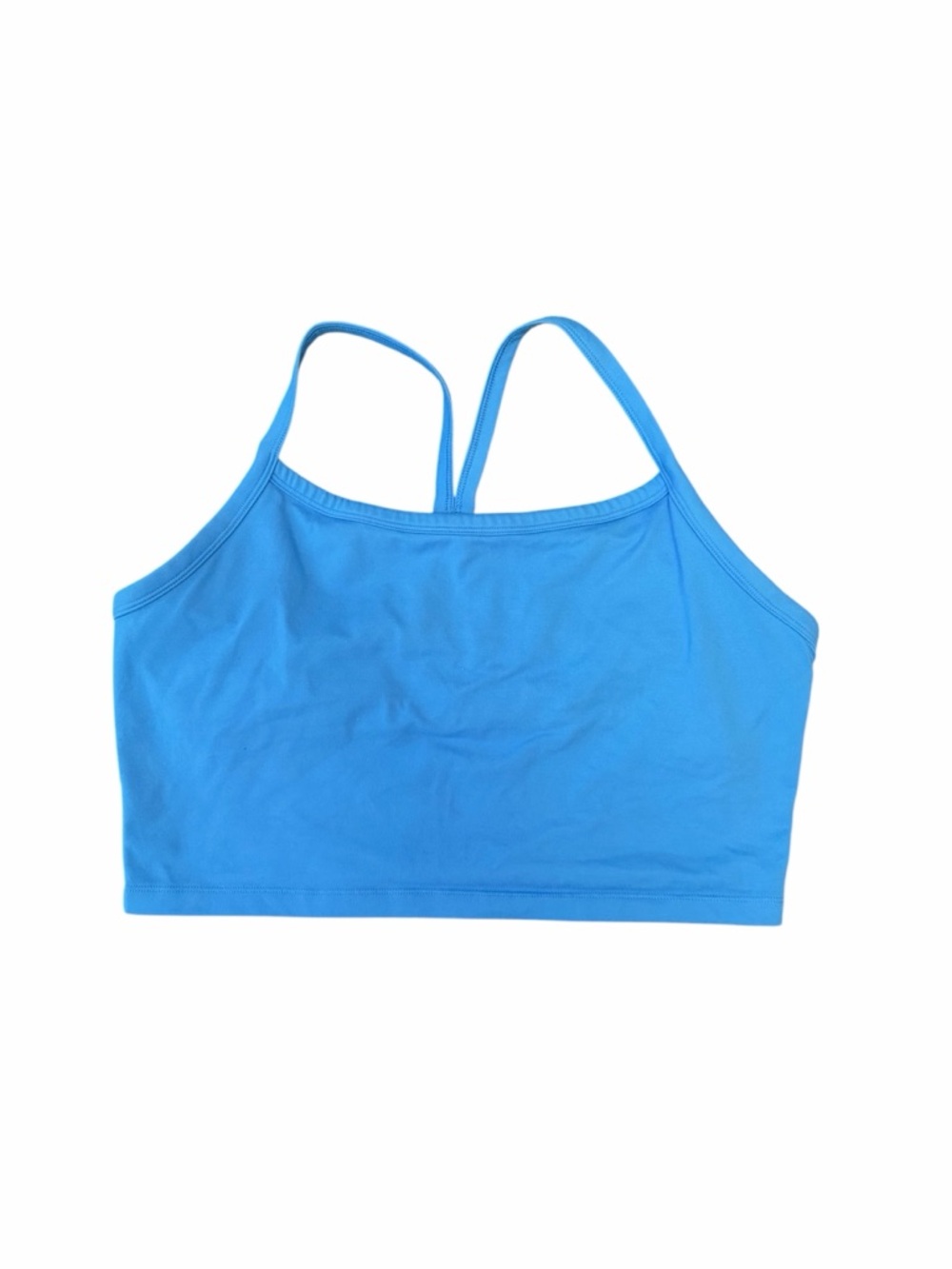 Offline by Aerie Blue Strappy Crop Bra/Tank - The Hugger - size XL